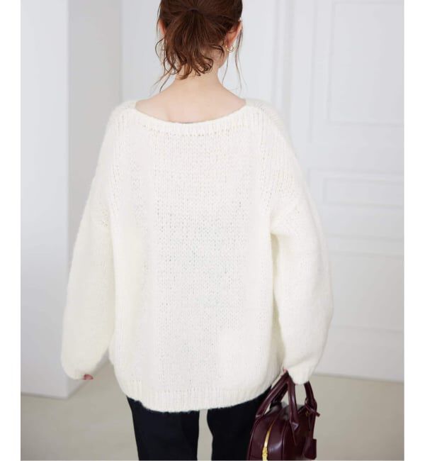SLOBE IENA「《追加》TRICOTS JEAN MARC/トリコットジーンマルク SLOBE別注 PO KNIT」|ニット・セーター|