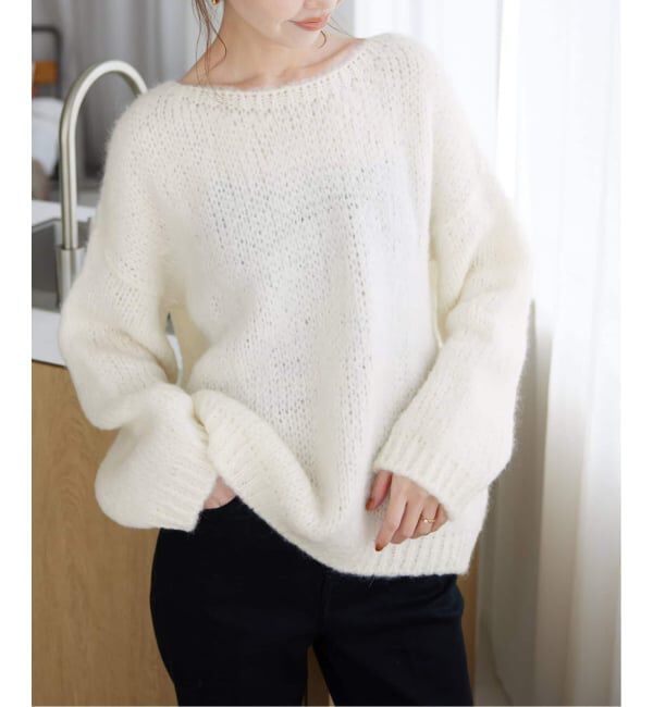 SLOBE IENA「《追加》TRICOTS JEAN MARC/トリコットジーンマルク SLOBE別注 PO KNIT」|ニット・セーター|