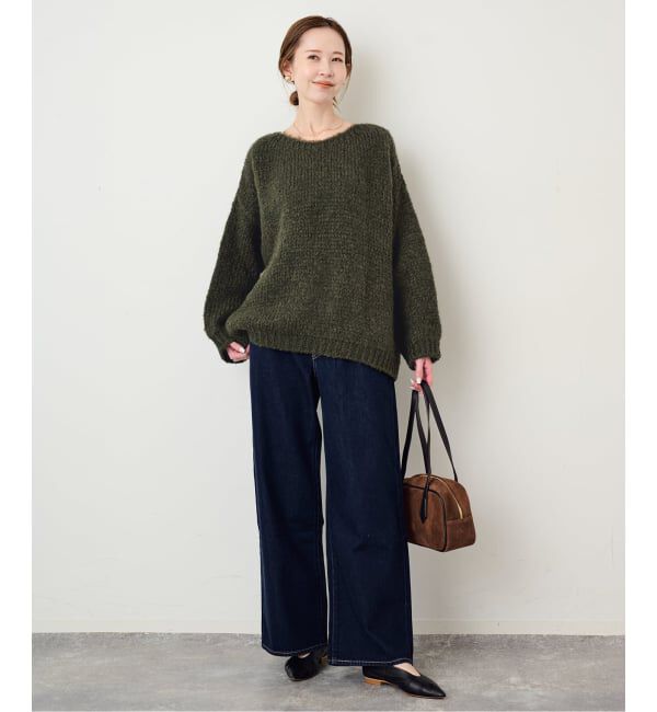 SLOBE IENA「《追加》TRICOTS JEAN MARC/トリコットジーンマルク SLOBE別注 PO KNIT」|ニット・セーター|