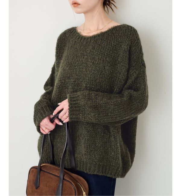 SLOBE IENA「《追加》TRICOTS JEAN MARC/トリコットジーンマルク SLOBE別注 PO KNIT」|ニット・セーター|