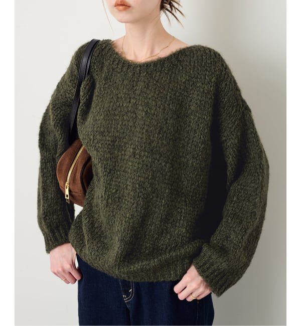 SLOBE IENA「《追加》TRICOTS JEAN MARC/トリコットジーンマルク SLOBE別注 PO KNIT」|ニット・セーター|