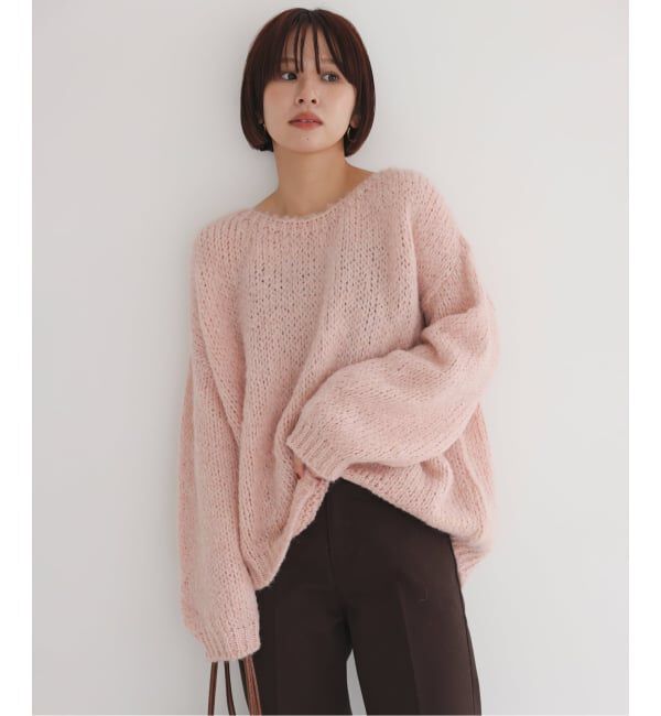 SLOBE IENA「《追加》TRICOTS JEAN MARC/トリコットジーンマルク SLOBE別注 PO KNIT」|ニット・セーター|