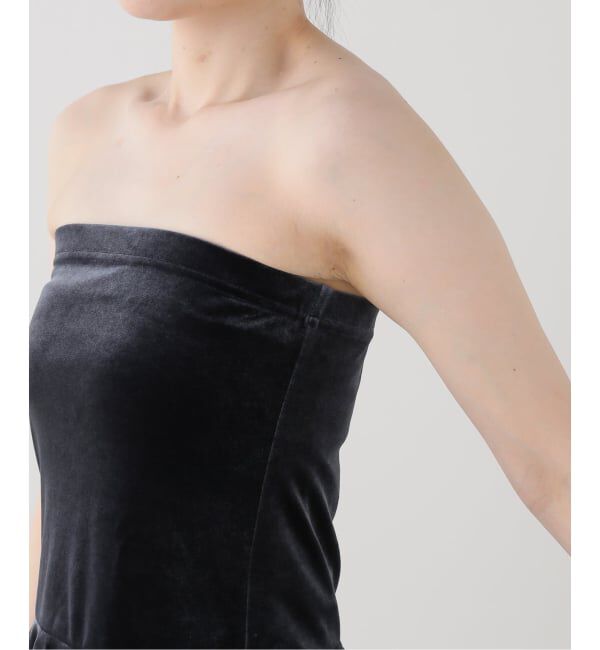 SLOBE IENA「SIMONE WILD/シモーネ ワイルド ベロアフレアTOPS」|その他|