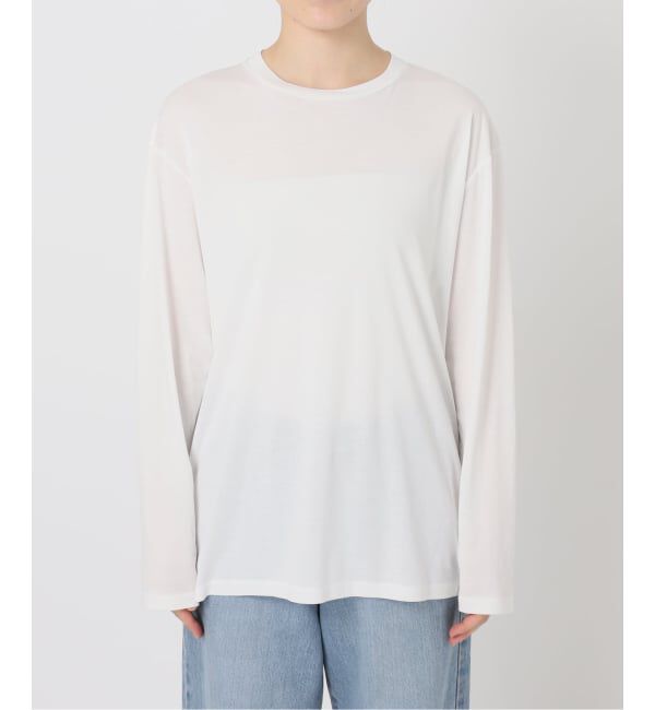 IENA「《IENA 35TH》THE WHITE CREW NECK TEE」|Tシャツ・カットソー|