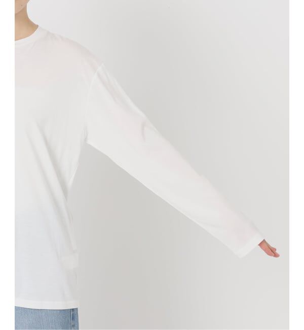 IENA「《IENA 35TH》THE WHITE CREW NECK TEE」|Tシャツ・カットソー|