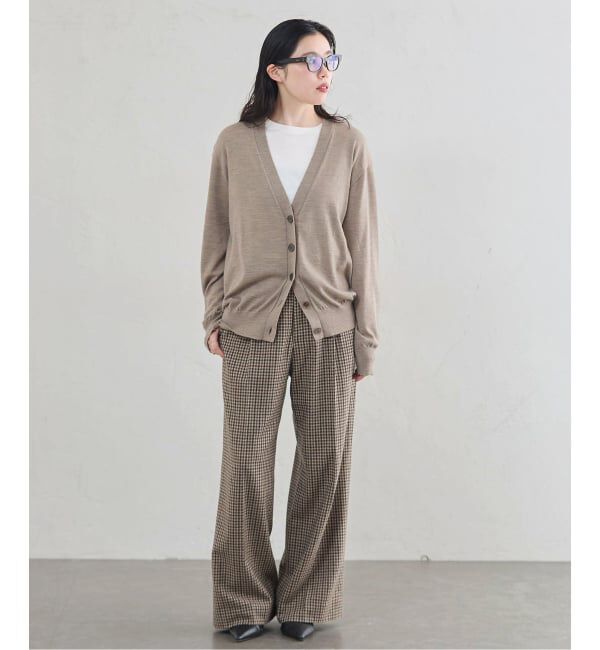 IENA「《IENA 35TH》THE V CARDIGAN」|カーディガン|