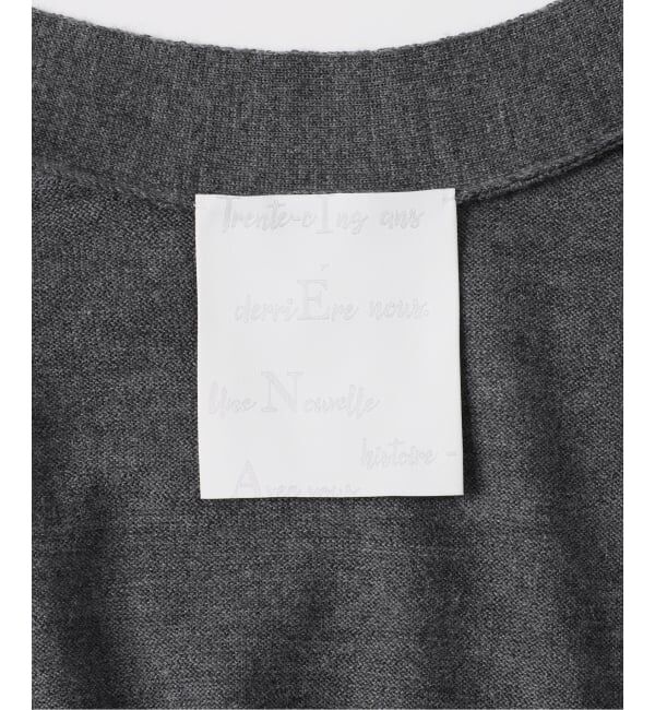 IENA「《IENA 35TH》THE V CARDIGAN」|カーディガン|