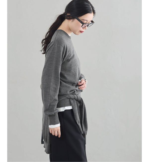 IENA「《IENA 35TH》THE CREW KNIT」|ニット・セーター|