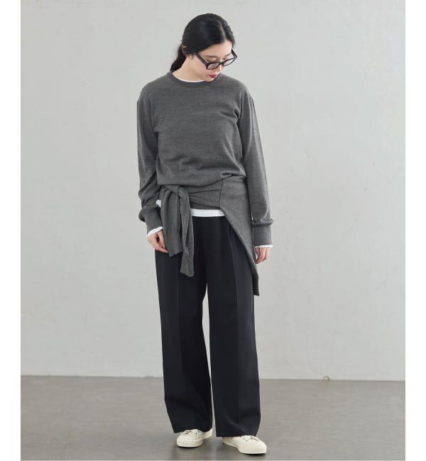 IENA「《IENA 35TH》THE CREW KNIT」|ニット・セーター|