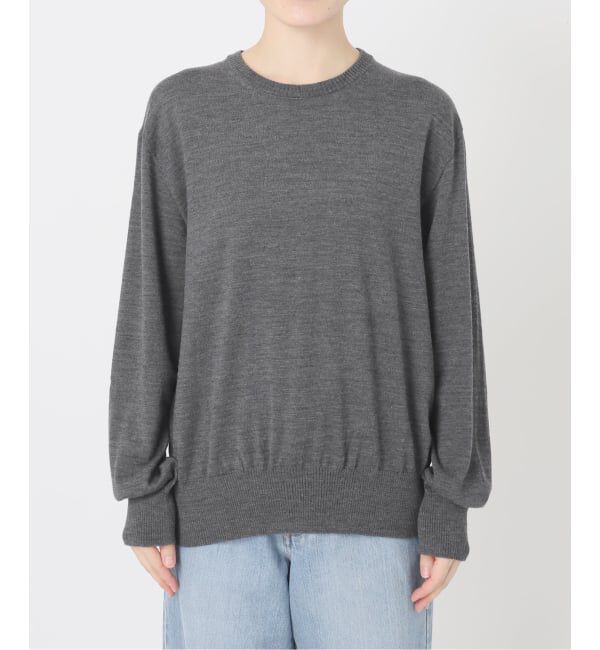IENA「《IENA 35TH》THE CREW KNIT」|ニット・セーター|