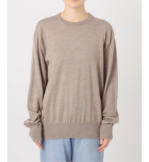 IENA「《IENA 35TH》THE CREW KNIT」|ニット・セーター|