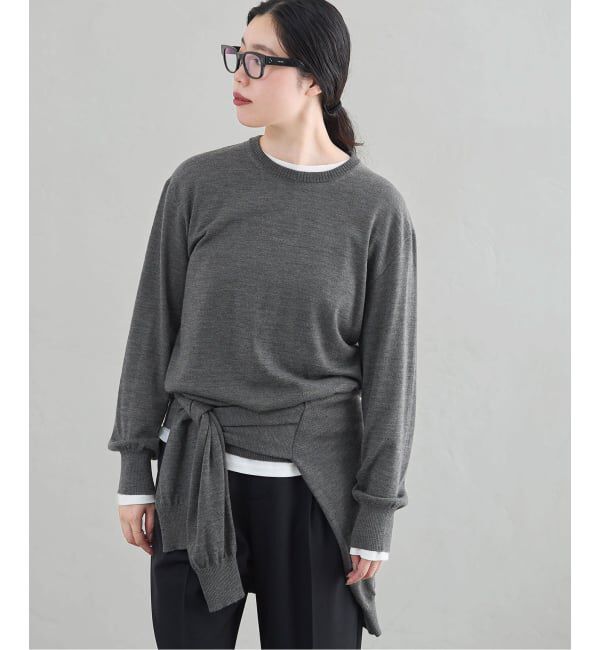 IENA「《IENA 35TH》THE CREW KNIT」|ニット・セーター|