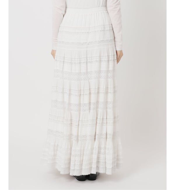 IENA「《IENA 35TH》THE LEAVERS LACE SKIRT」|スカート|