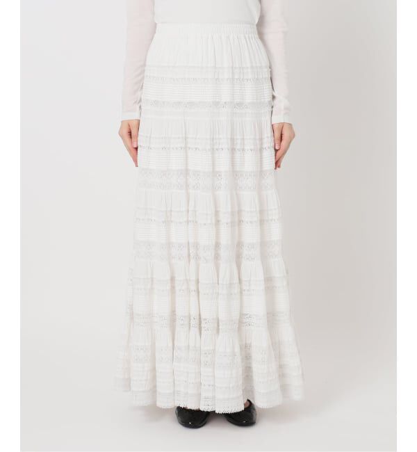 IENA「《IENA 35TH》THE LEAVERS LACE SKIRT」|スカート|