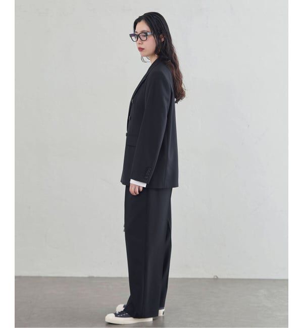 IENA「《IENA 35TH》THE BLACK TROUSERS」|スラックス|