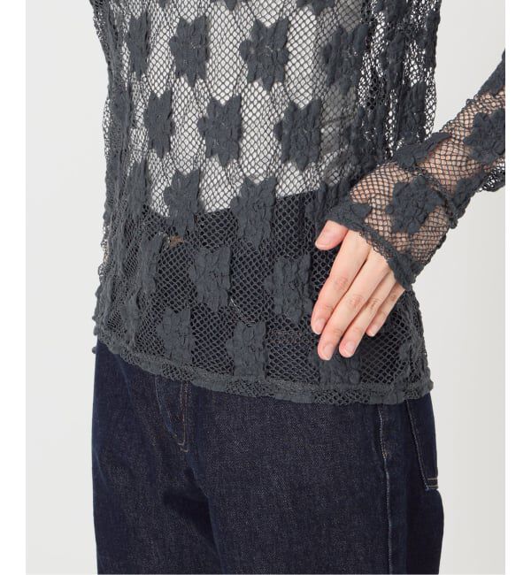 SLOBE IENA「《シリーズあり》antik DANTEL レースプルオーバー」|Tシャツ・カットソー|