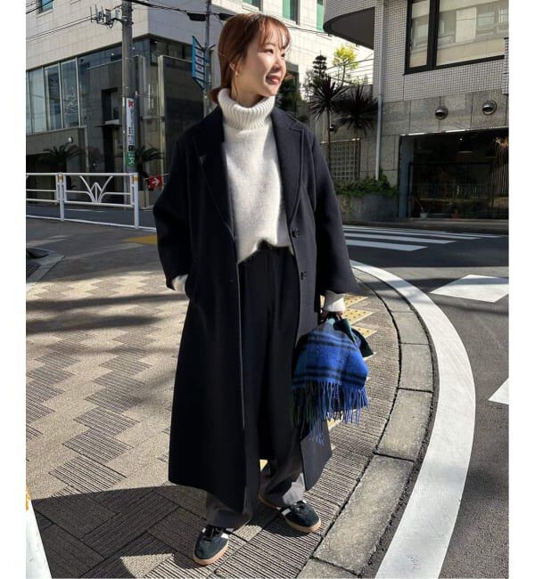 SLOBE IENA「《シリーズあり/予約予約》ウォッシャブルファーリータートルニット」|ニット・セーター|