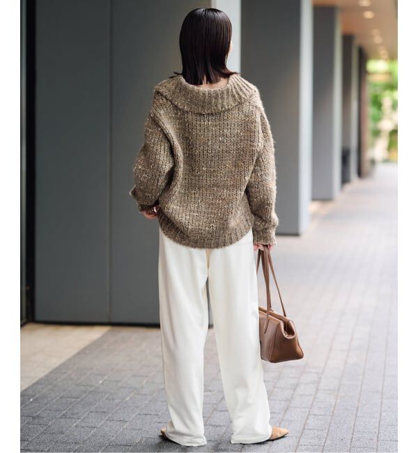 SLOBE IENA「《吸湿発熱》CRテリーカーブパンツ」|その他|