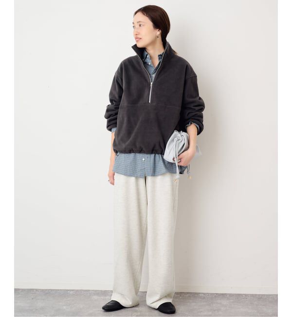 SLOBE IENA「《吸湿発熱》CRテリーカーブパンツ」|その他|