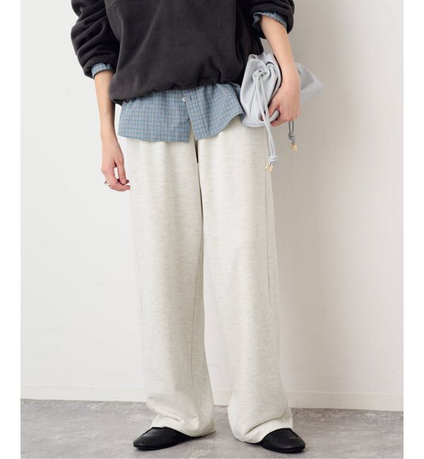 SLOBE IENA「《吸湿発熱》CRテリーカーブパンツ」|その他|
