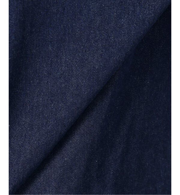SLOBE IENA「《WEB限定/シリーズあり/追加予約》LEDENIM BDU デニムシャツワンピース」|ワンピース|