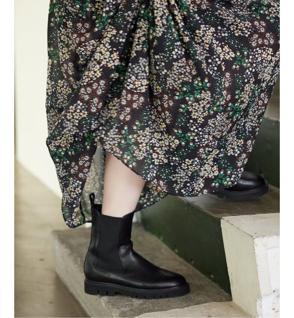 SLOBE IENA「《WEB限定/追加3予約》FLOWER PRINT ワンピース」|ワンピース|