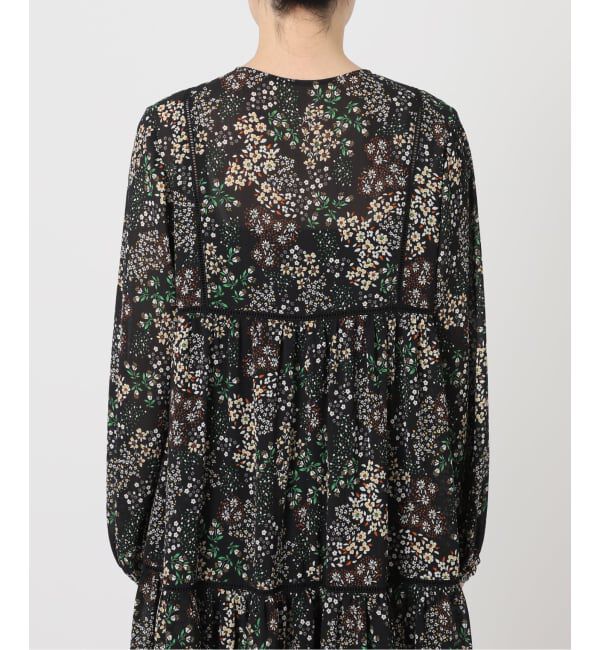 SLOBE IENA「《WEB限定/追加3予約》FLOWER PRINT ワンピース」|ワンピース|
