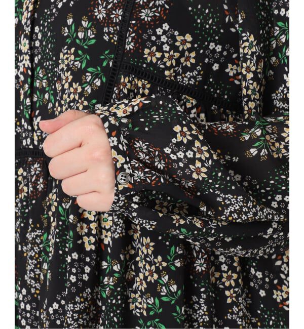 SLOBE IENA「《WEB限定/追加3予約》FLOWER PRINT ワンピース」|ワンピース|