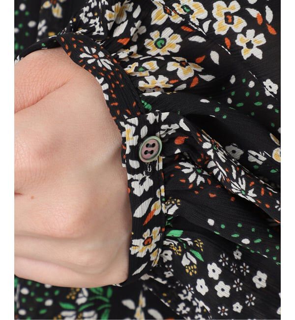 SLOBE IENA「《WEB限定/追加3予約》FLOWER PRINT ワンピース」|ワンピース|