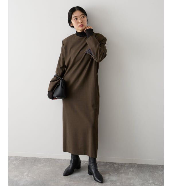 IENA「《予約》T/W Iラインワンピース」|ワンピース|