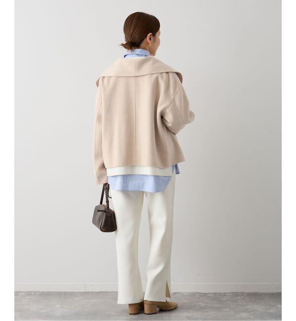 IENA「《予約》ショールカラーショートコート」|その他|