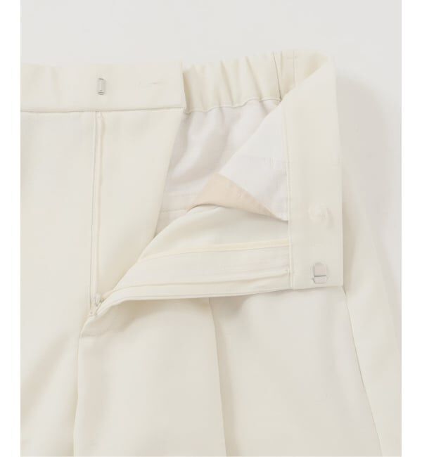 VERMEIL par iena「《予約》Tuck Press イージーパンツ」|スラックス|