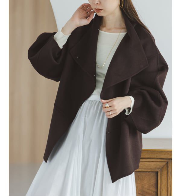 NOBLE「《追加》Super160ウール/FOXショートコート」|その他|