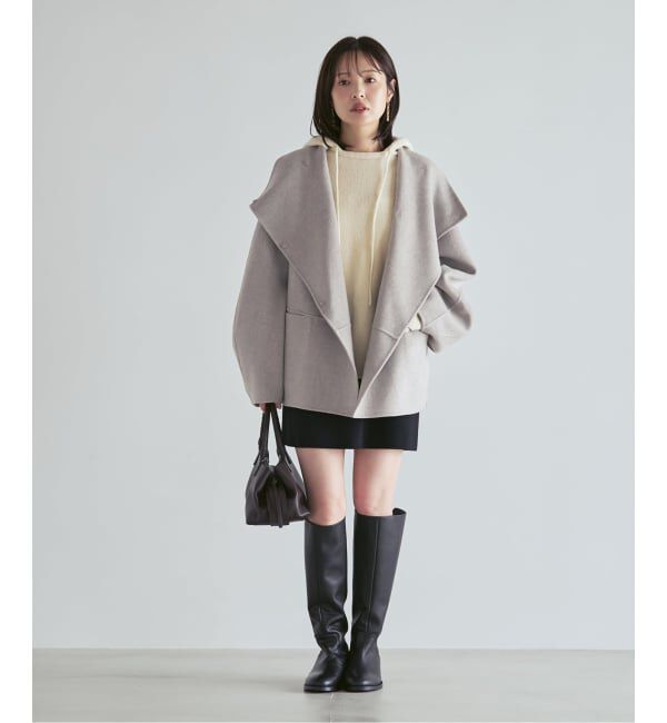 NOBLE「《追加》Super160ウール/FOXショートコート」|その他|