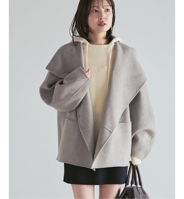 NOBLE「《追加》Super160ウール/FOXショートコート」|その他|