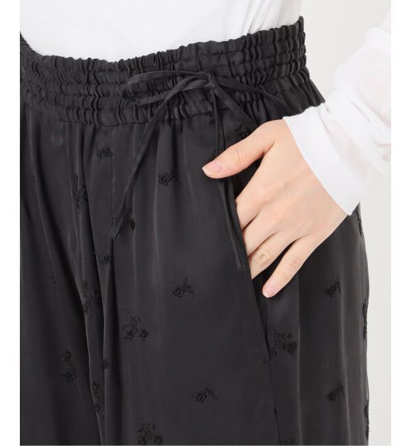 Spick and Span「《追加》TICCA / ティッカ フラワーエンブロイダリーパンツ」|その他|