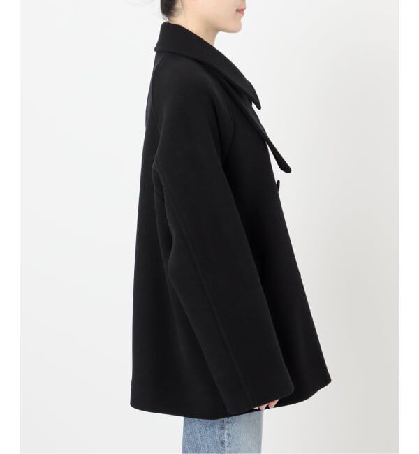 Spick and Span「《WEB限定カラー有り / 追加》S160スタンドカラーショートコート」|ピーコート|