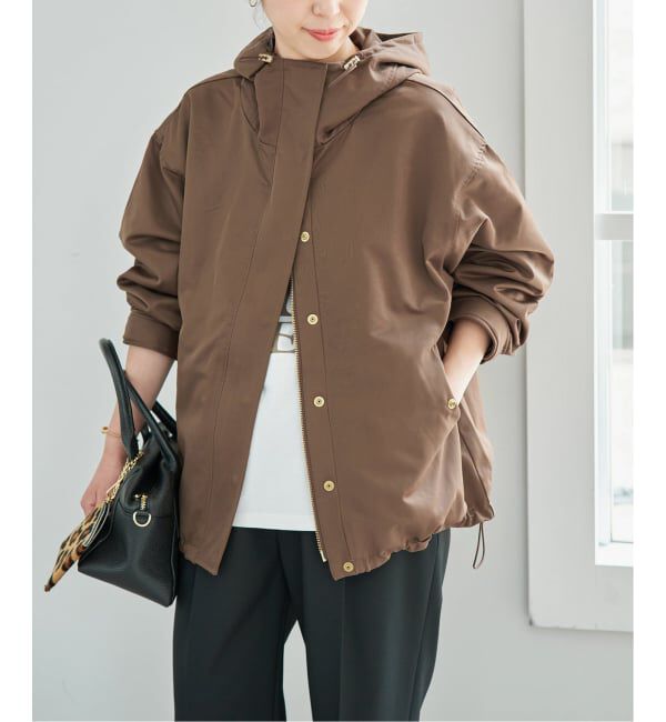 Spick and Span「《WEB限定 / 追加》撥水マウンテンパーカー」|その他|ブラウン
