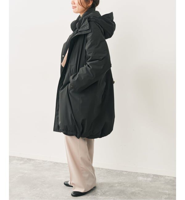 Spick and Span「《一部店舗+WEB限定予約》撥水ダウンロングコート」|ダウン|