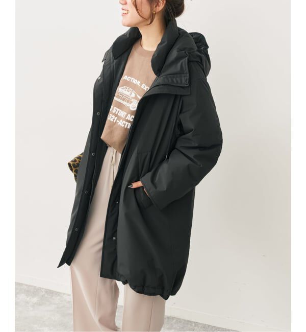 Spick and Span「《一部店舗+WEB限定予約》撥水ダウンロングコート」|ダウン|