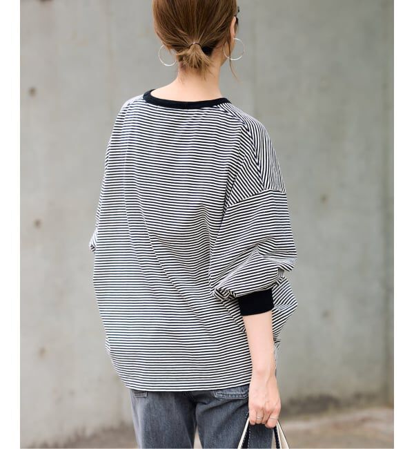 FRAMeWORK「≪追加≫ミジンボーダーロンT」|Tシャツ・カットソー|