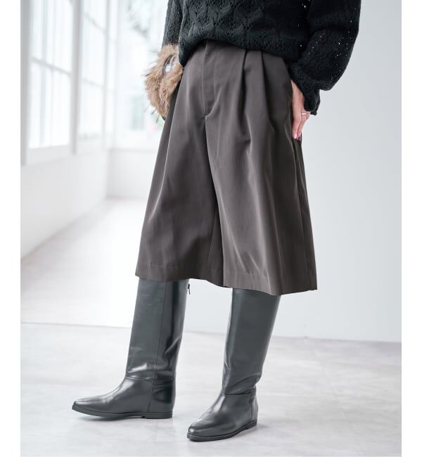 Spick and Span「ツータックキュロットパンツ」|その他|