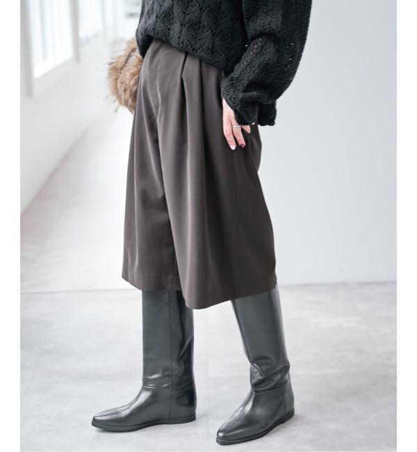 Spick and Span「ツータックキュロットパンツ」|その他|