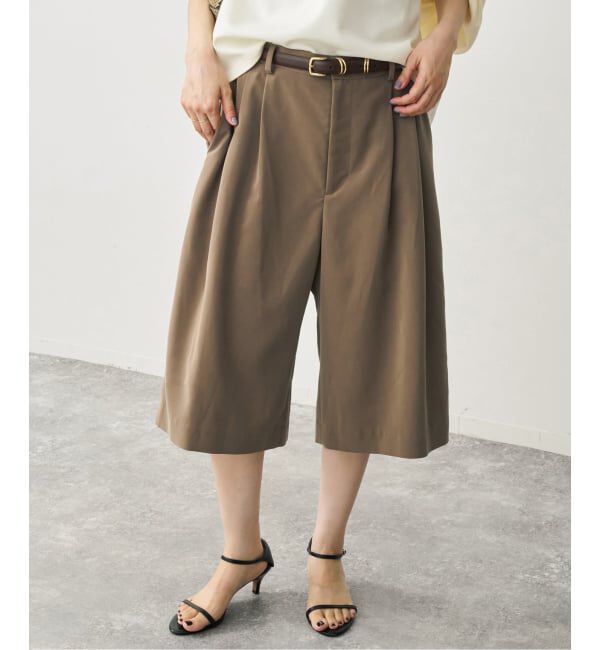 Spick and Span「ツータックキュロットパンツ」|その他|