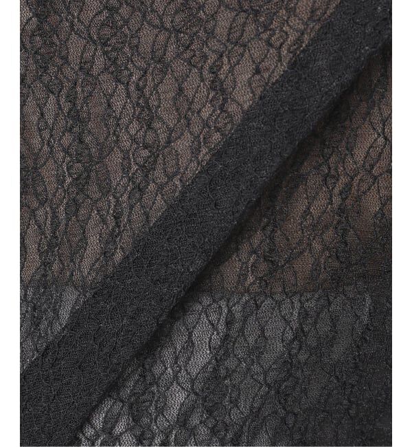 Spick and Span「シュリンクレースハイネックプルオーバー」|Tシャツ・カットソー|
