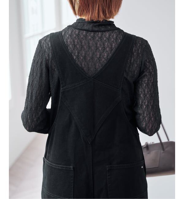 Spick and Span「シュリンクレースハイネックプルオーバー」|Tシャツ・カットソー|