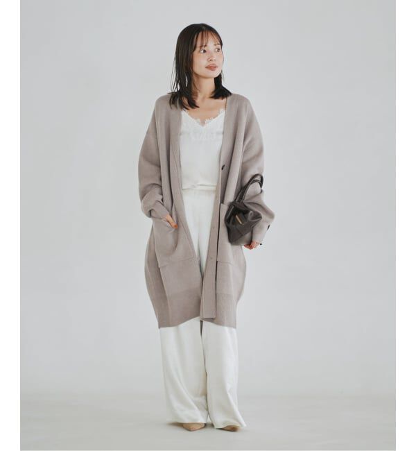 NOBLE「《予約・セットアップ対応》ADAWAS/アダワス CASHMERE-BLEND CARDIGAN」|カーディガン|