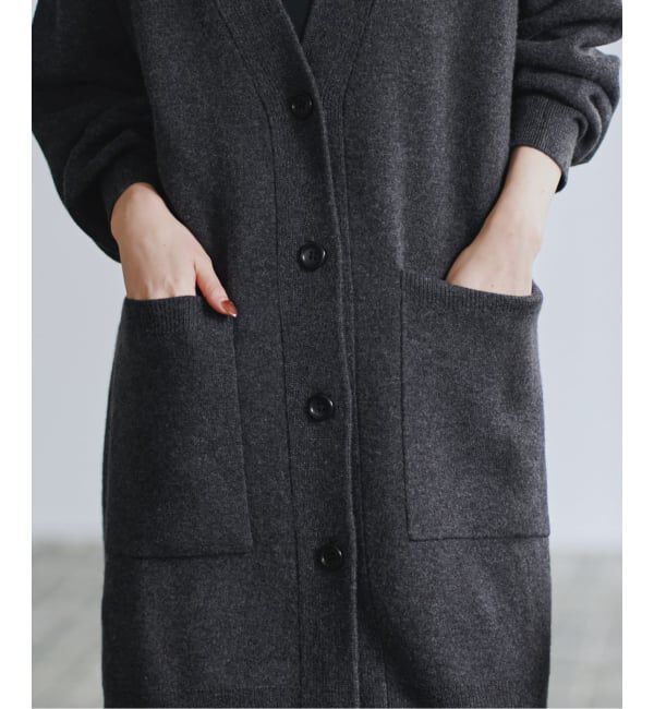 NOBLE「《予約・セットアップ対応》ADAWAS/アダワス CASHMERE-BLEND CARDIGAN」|カーディガン|