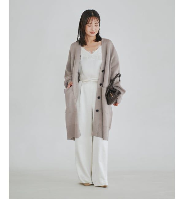 NOBLE「《予約・セットアップ対応》ADAWAS/アダワス CASHMERE-BLEND CARDIGAN」|カーディガン|