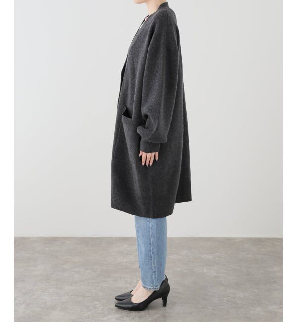 NOBLE「《予約・セットアップ対応》ADAWAS/アダワス CASHMERE-BLEND CARDIGAN」|カーディガン|